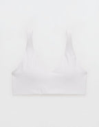 OFFLINE By Aerie Real Me XTRA Classic Double V Sports Bra - White
