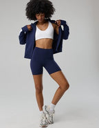 OFFLINE By Aerie Real Me XTRA Classic Double V Sports Bra - White