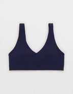 OFFLINE By Aerie Real Me XTRA Classic Double V Sports Bra - Royal Navy