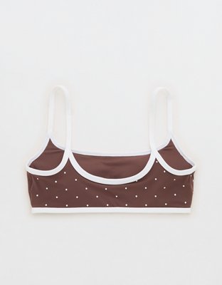 OFFLINE By Aerie Real Me Tipped Scoop Sports Bra - Relic