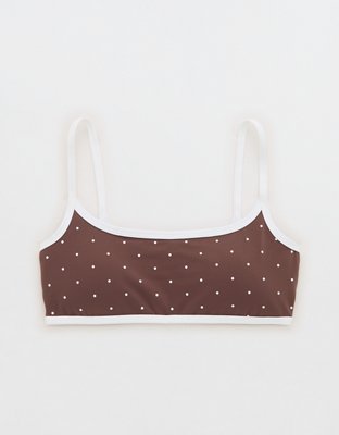 OFFLINE By Aerie Real Me Tipped Scoop Sports Bra - Relic