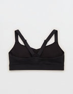 OFFLINE By Aerie The Hugger Sweetheart Sports Bra - True Black
