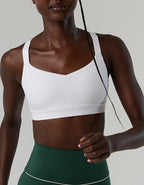 OFFLINE By Aerie The Hugger Sweetheart Sports Bra - White
