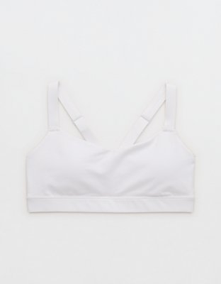 OFFLINE By Aerie The Hugger Sweetheart Sports Bra - White