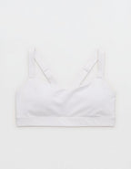 OFFLINE By Aerie The Hugger Sweetheart Sports Bra - White