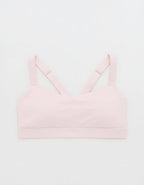 OFFLINE By Aerie The Hugger Sweetheart Sports Bra - Pink Petal
