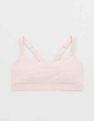 OFFLINE By Aerie The Hugger Sweetheart Sports Bra - Pink Petal