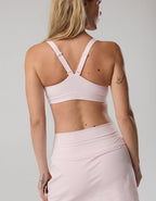 OFFLINE By Aerie The Hugger Sweetheart Sports Bra - Pink Petal