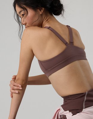 OFFLINE By Aerie The Hugger Sweetheart Sports Bra - Relic