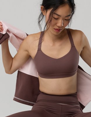 OFFLINE By Aerie The Hugger Sweetheart Sports Bra - Relic