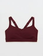 OFFLINE By Aerie The Hugger Sweetheart Sports Bra - Royal Berry