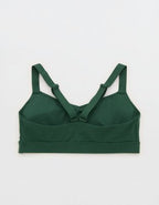 OFFLINE By Aerie The Hugger Sweetheart Sports Bra - Rugged Green