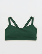 OFFLINE By Aerie The Hugger Sweetheart Sports Bra - Rugged Green