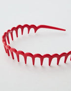 Aerie Zig Zag Headband - Bright Red