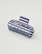 Aerie Rectangle Claw Clip - Red Velvet