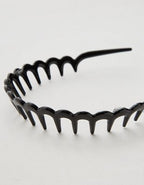 Aerie Zig Zag Headband - True Black