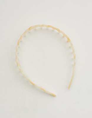 Aerie Zig Zag Headband - Cream