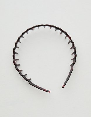 Aerie Zig Zag Headband - Royal Berry