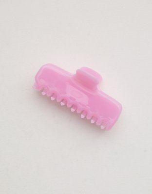 Aerie Jelly Large Claw Clip - Planet Pink