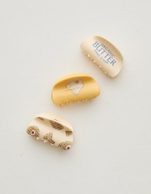 Aerie Icon Hair Clip 3-Pack - Multi