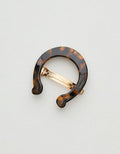 Aerie Horseshoe Hair Barette - Brown