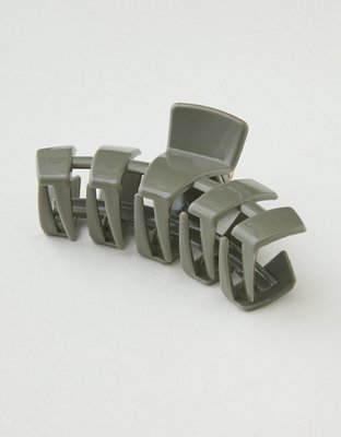 Teleties Medium Classic Claw clip - Dusty Sage