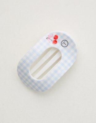 Teleties Medium Flat Clip - Blue