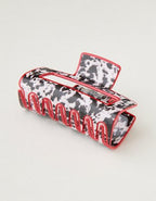 Aerie Large Rectangle Claw Clip - Deep Earth