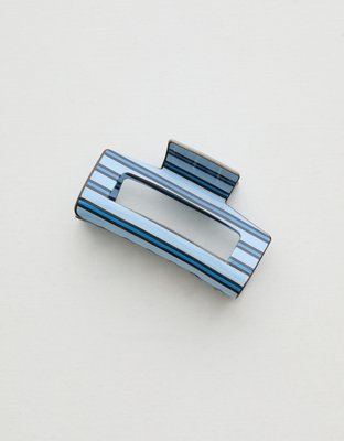 Aerie Large Rectangle Claw Clip - Horizon Sky