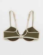 Float Full Coverage Unlined Bra - Festive Olive