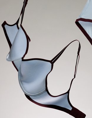 Float Full Coverage Unlined Bra - Misty Sky