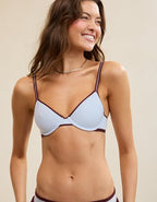 Float Full Coverage Unlined Bra - Misty Sky