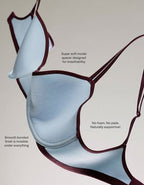 Float Full Coverage Unlined Bra - Royal Berry