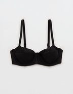 Aerie Unlined Underwire Bikini Top - True Black