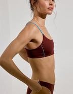 Left On Friday Pool Days Bikini Top - Mood Berry