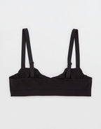 SMOOTHEZ Seamless Unlined Bra - True Black