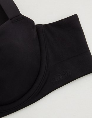 SMOOTHEZ Seamless Unlined Bra - True Black