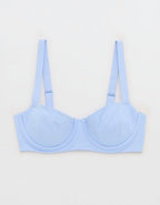 SMOOTHEZ Seamless Unlined Bra - Cloudy Blue