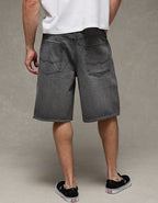 AE Baggy Denim Short - Gray