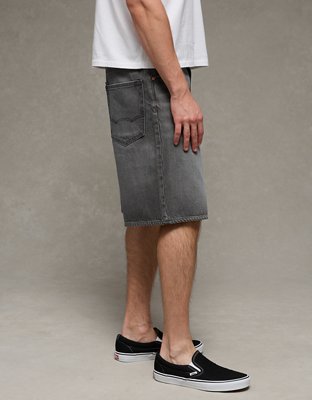 AE Baggy Denim Short - Gray