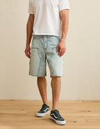 AE Baggy Carpenter Denim Short - Medium Vintage Wash
