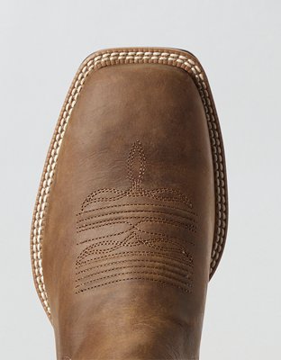Ariat Men's Booker Chelsea Wide Square Toe Western Boot - Brown