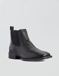 Ariat Men's Booker Chelsea Wide Square Toe Western Boot - Black