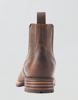 Ariat Men's Hybrid Low Boy Wide Square Toe Chelsea Boot - Brown