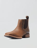 Ariat Men's Hybrid Low Boy Wide Square Toe Chelsea Boot - Brown