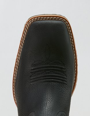 Ariat Men's Hybrid Rancher Wide Square Toe Cowboy Boot - Black