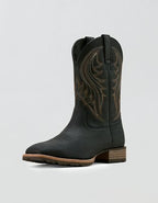 Ariat Men's Hybrid Rancher Wide Square Toe Cowboy Boot - Black