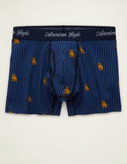 AEO Men's 4.5" Classic Cotton Boxer Brief - Navy