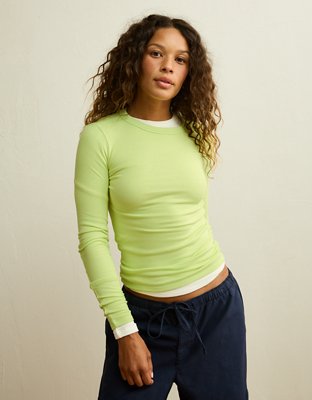 AE Cozy Crew Neck Long Sleeve T-Shirt