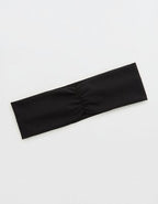 OFFLINE By Aerie The Hugger Cinch Headband - True Black